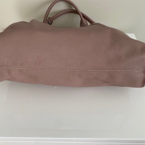 Isabel Italian pebbled leather tote - Picture 3 of 5